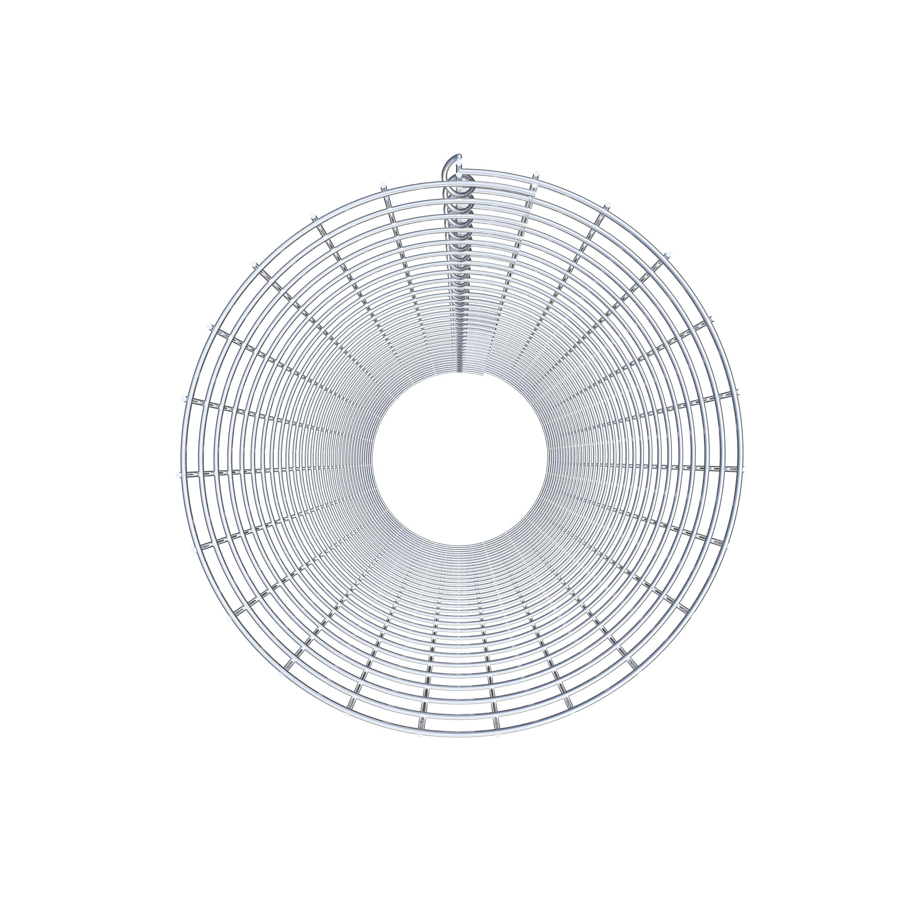 Schanskorf kolom diameter 37 cm MW 5 x 5 cm rond