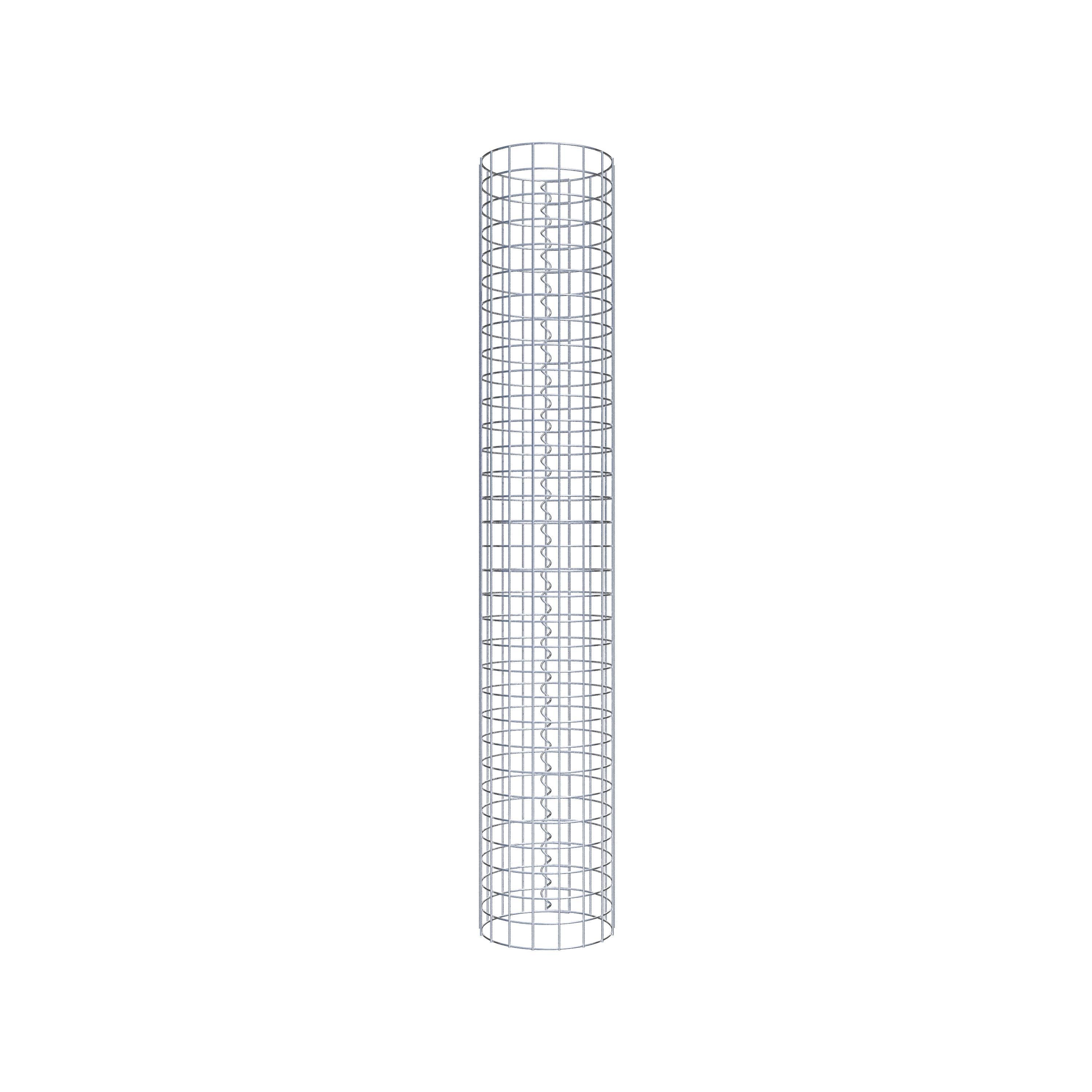 Schanskorf kolom diameter 27 cm MW 5 x 5 cm rond