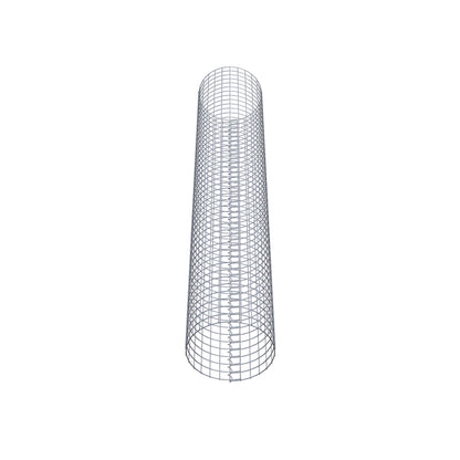 Coluna de gabião diâmetro 42 cm MW 5 x 5 cm redondo