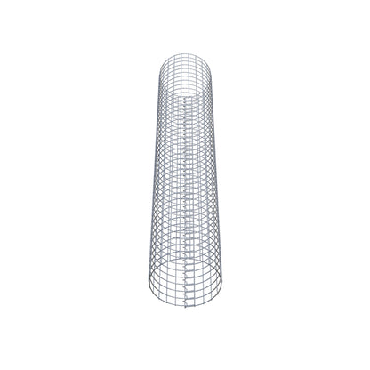 Coluna de gabião diâmetro 37 cm MW 5 x 5 cm redondo