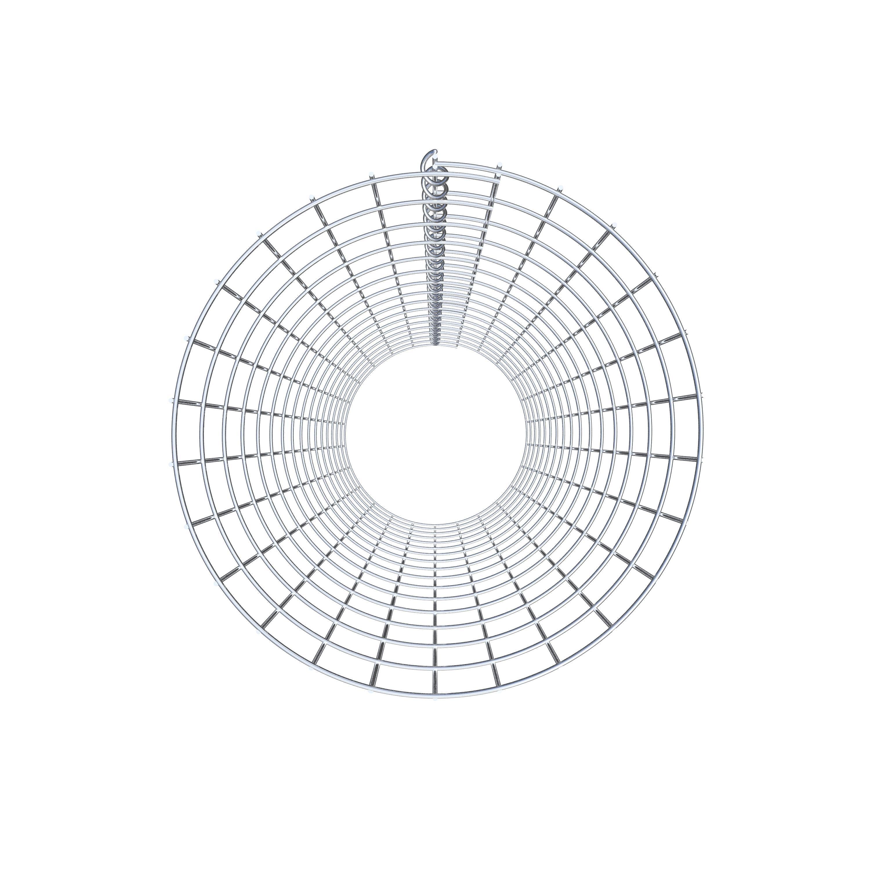 Colonne de gabion diamètre 42 cm, MW 5 x 10 cm rond