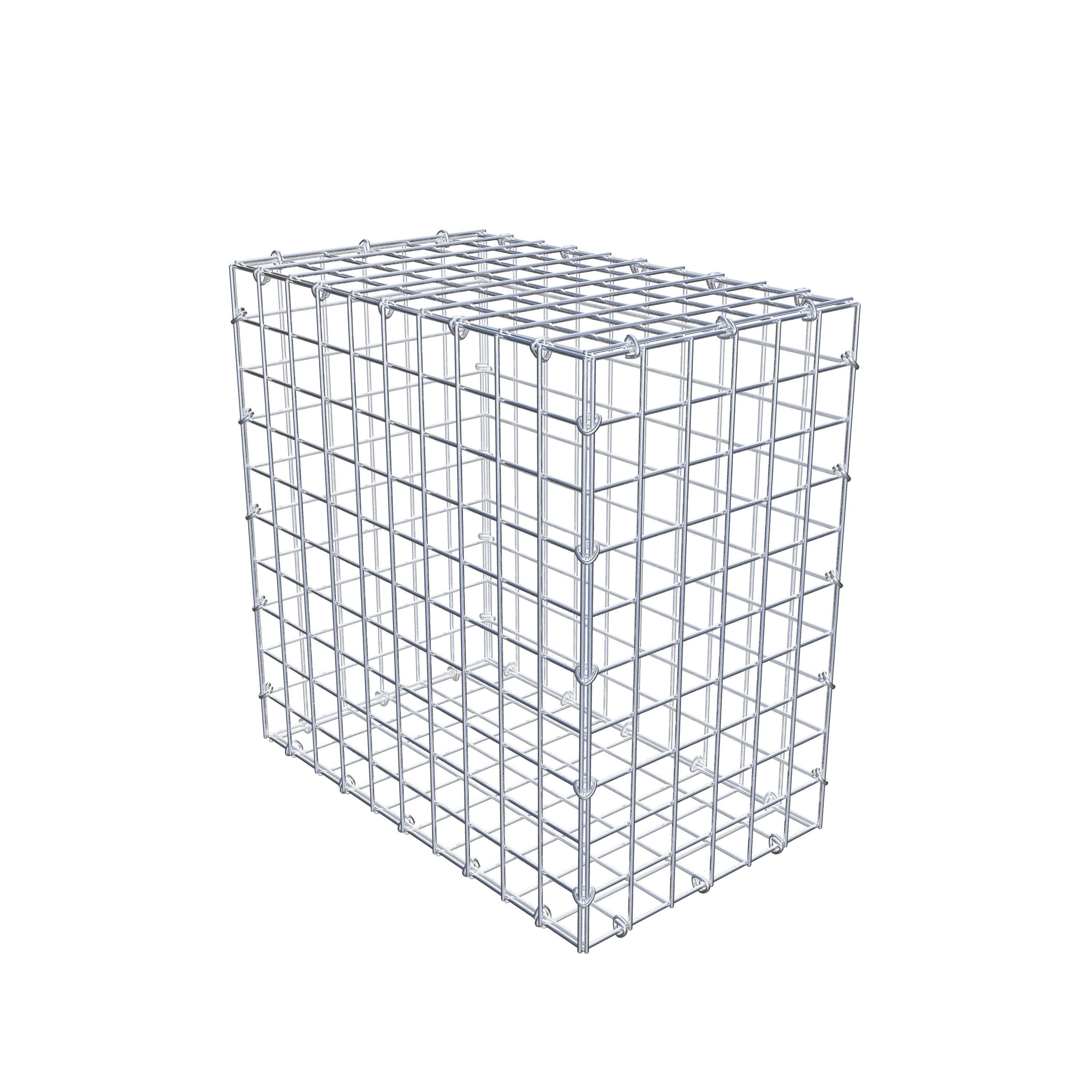 Gabion 50 cm x 50 cm x 30 cm (L x H x D), maskstorlek 5 cm x 5 cm, C-ring