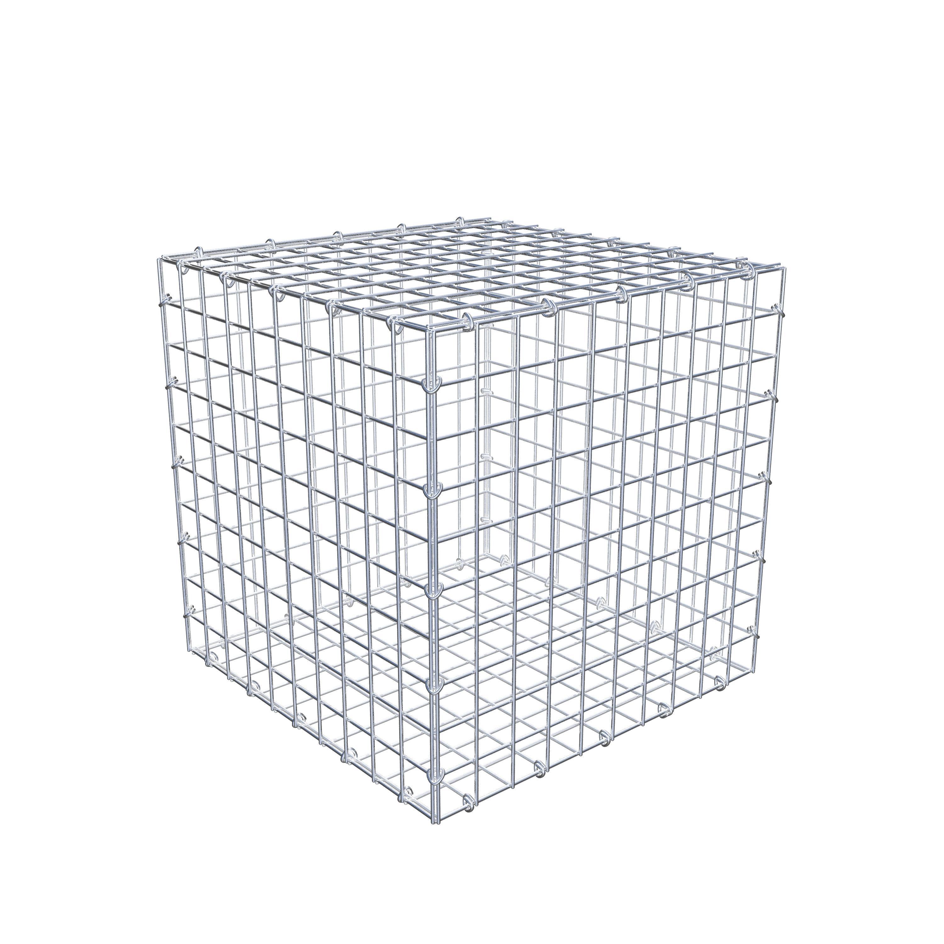 Gabion 50 cm x 50 cm x 50 cm (L x H x D), maskstorlek 5 cm x 5 cm, C-ring