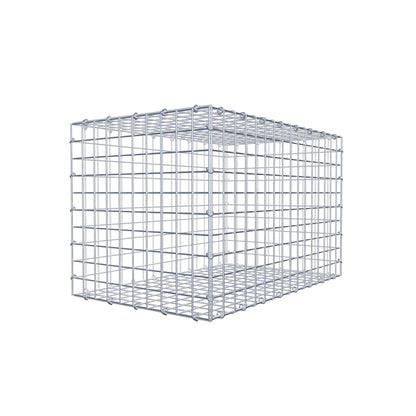 Gabion 80 cm x 50 cm x 50 cm (L x H x D), mesh size 5 cm x 5 cm, C-ring