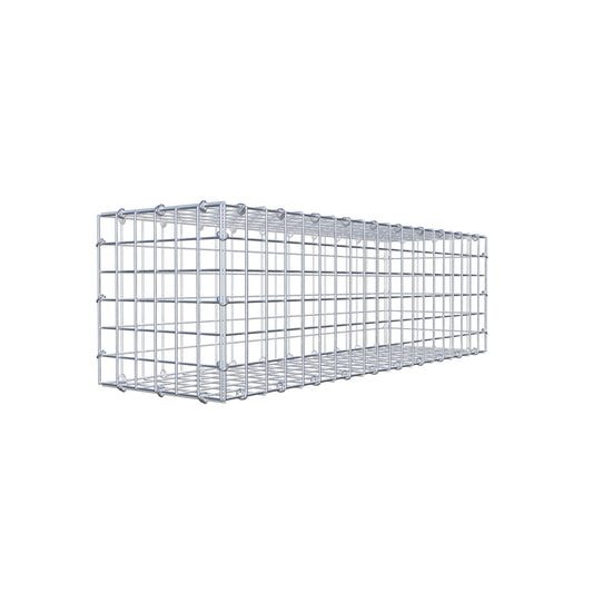 Gabbione 100 cm x 30 cm x 30 cm (L x H x P), maglia 5 cm x 5 cm, anello a C