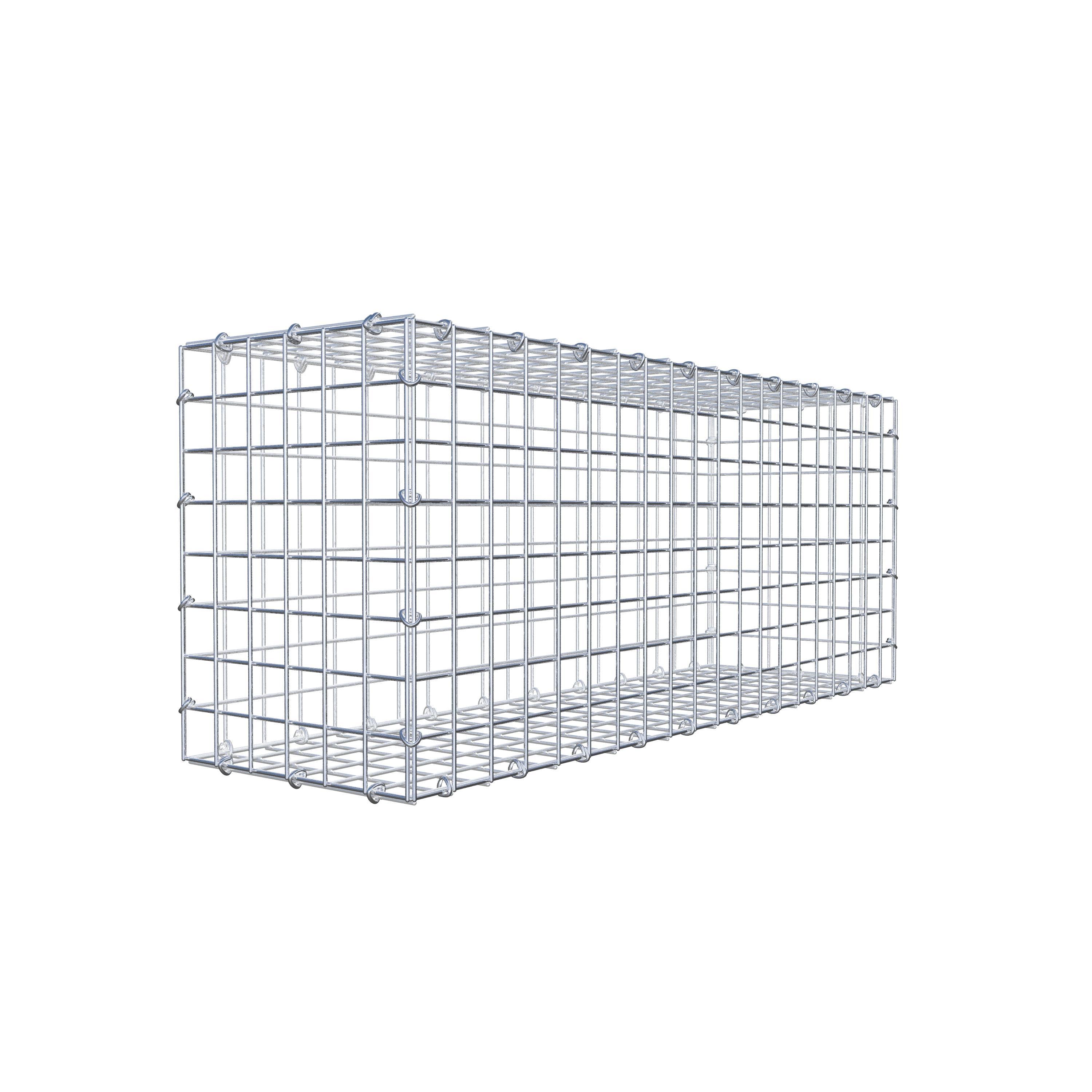 Gabion 100 cm x 40 cm x 30 cm (L x H x D), mesh size 5 cm x 5 cm, C-ring