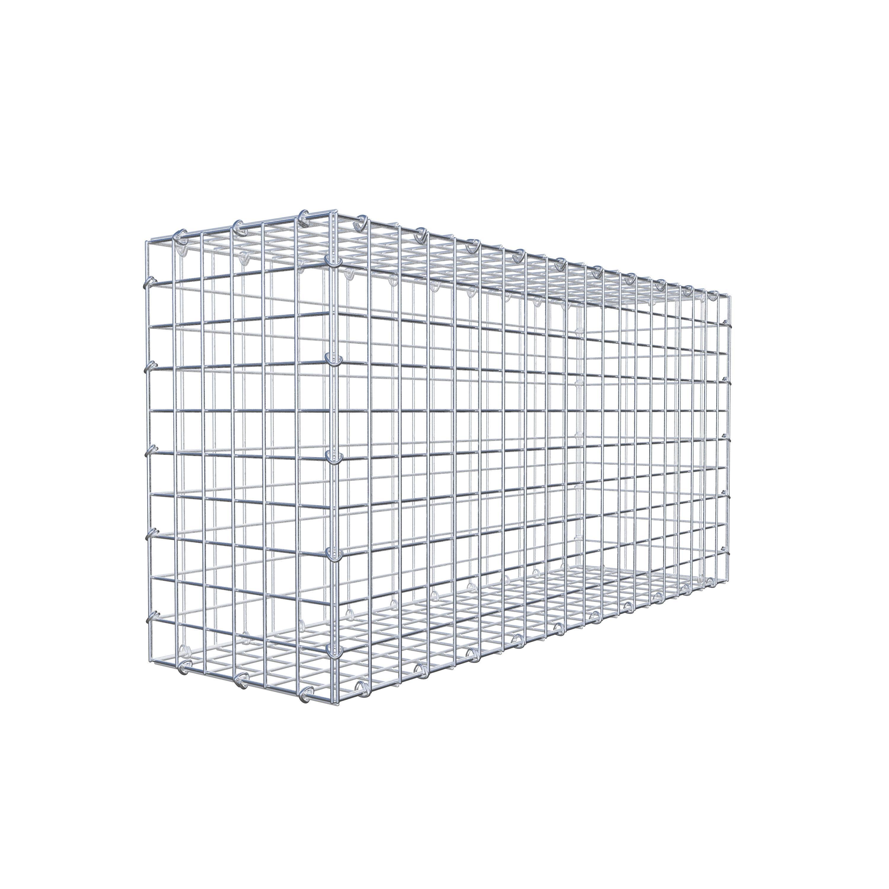 Gabion 100 cm x 50 cm x 30 cm (L x H x D), maskstorlek 5 cm x 5 cm, C-ring