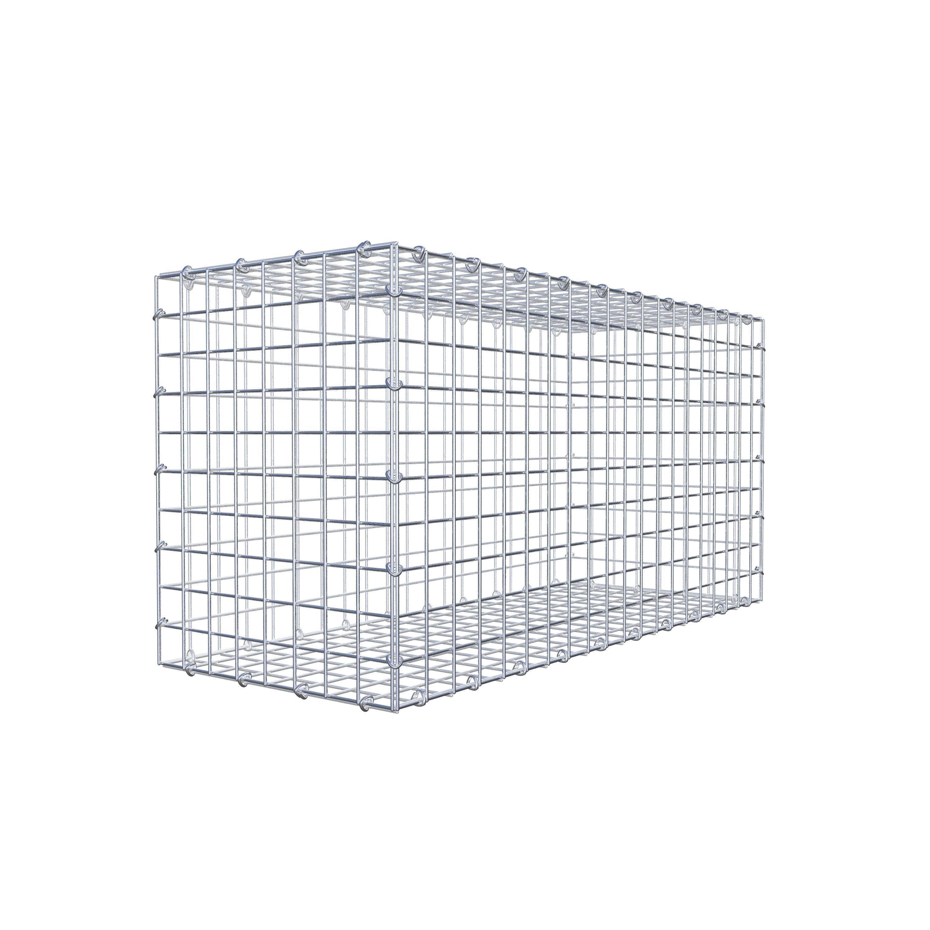 Gabion 100 cm x 50 cm x 40 cm (L x H x D), maskstorlek 5 cm x 5 cm, C-ring