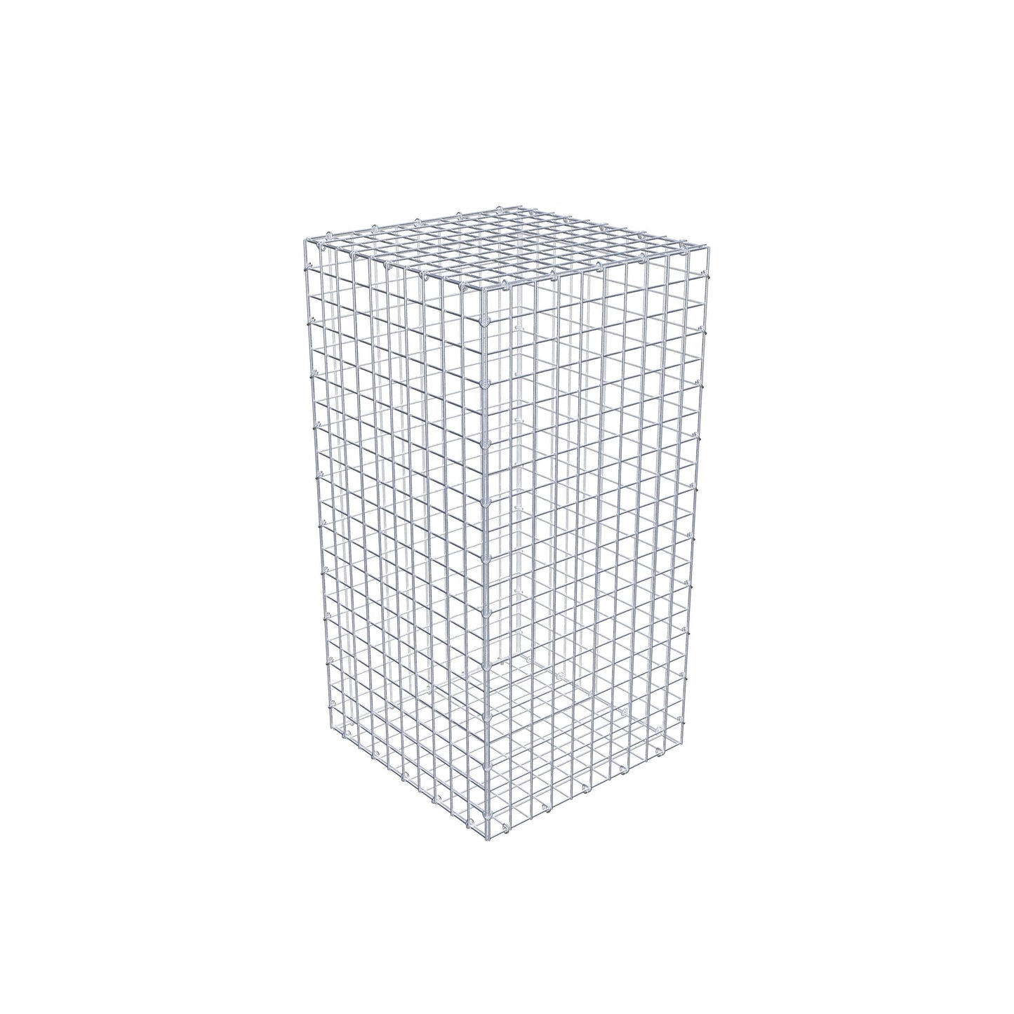 Gabion 100 cm x 50 cm x 50 cm (L x H x D), mesh size 5 cm x 5 cm, C-ring