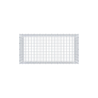 Gabion 100 cm x 50 cm x 50 cm (L x H x D), mesh size 5 cm x 5 cm, C-ring