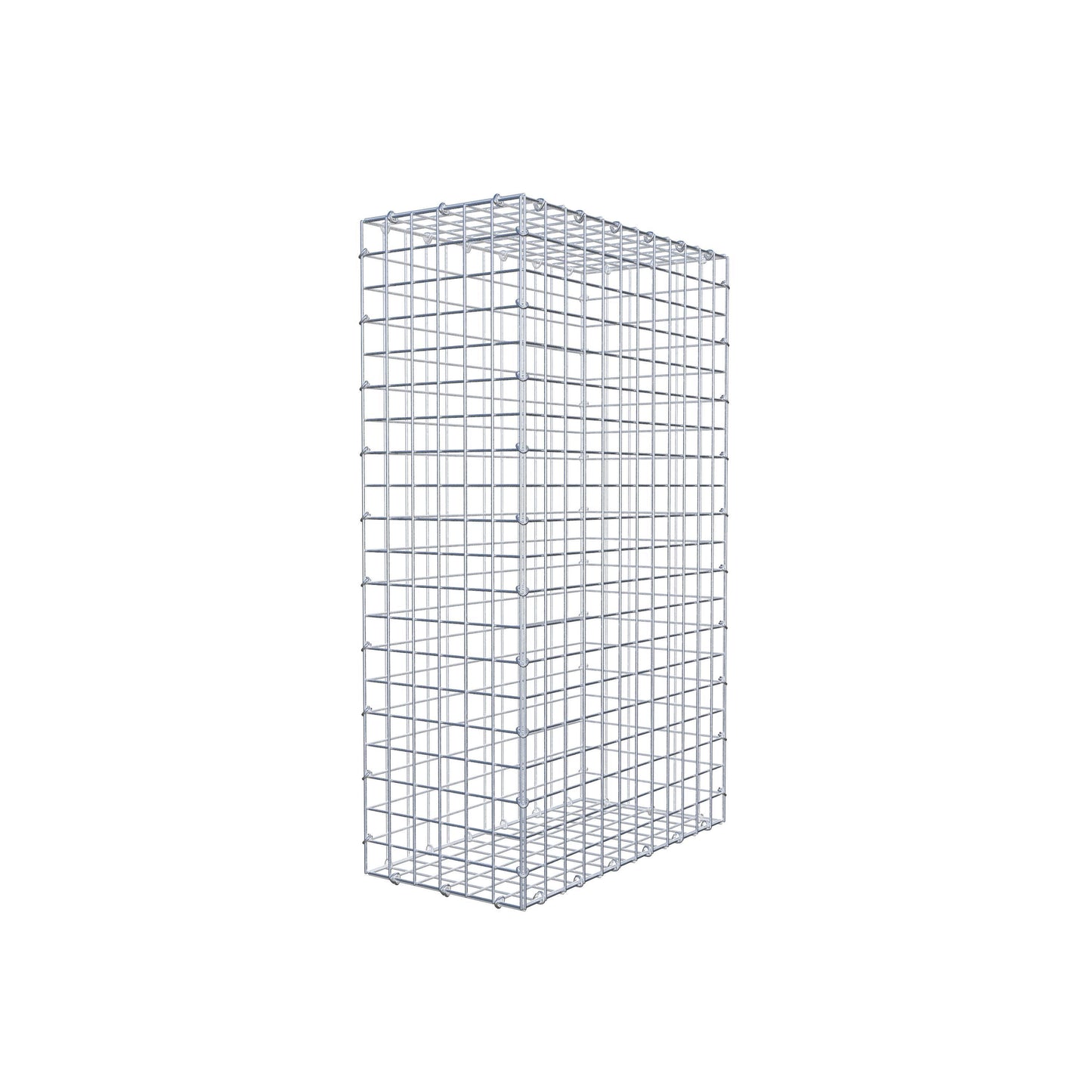 Gabion 100 cm x 60 cm x 30 cm (L x H x D), maskstorlek 5 cm x 5 cm, C-ring