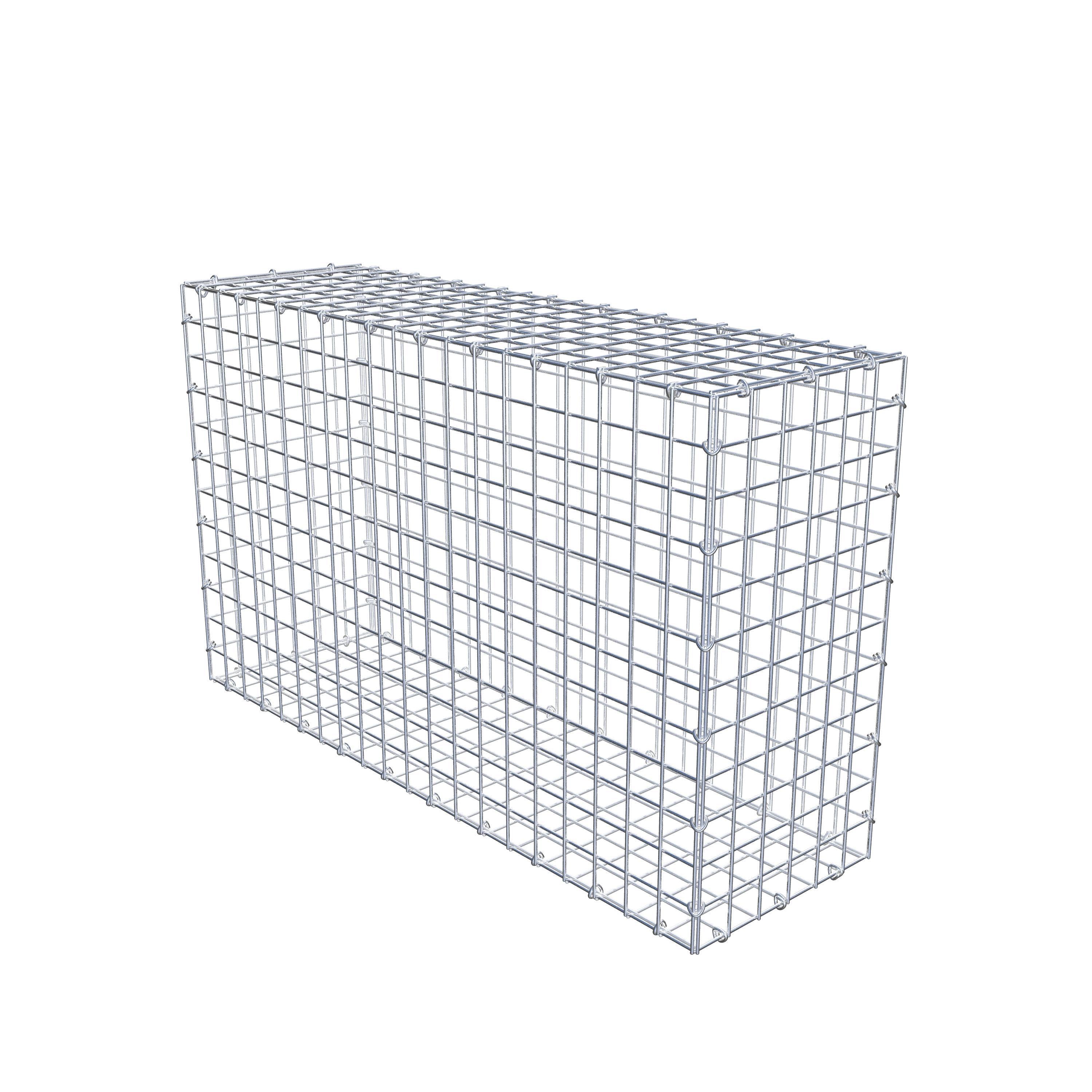 Gabion 100 cm x 60 cm x 30 cm (L x H x P), mailles 5 cm x 5 cm, anneau en C