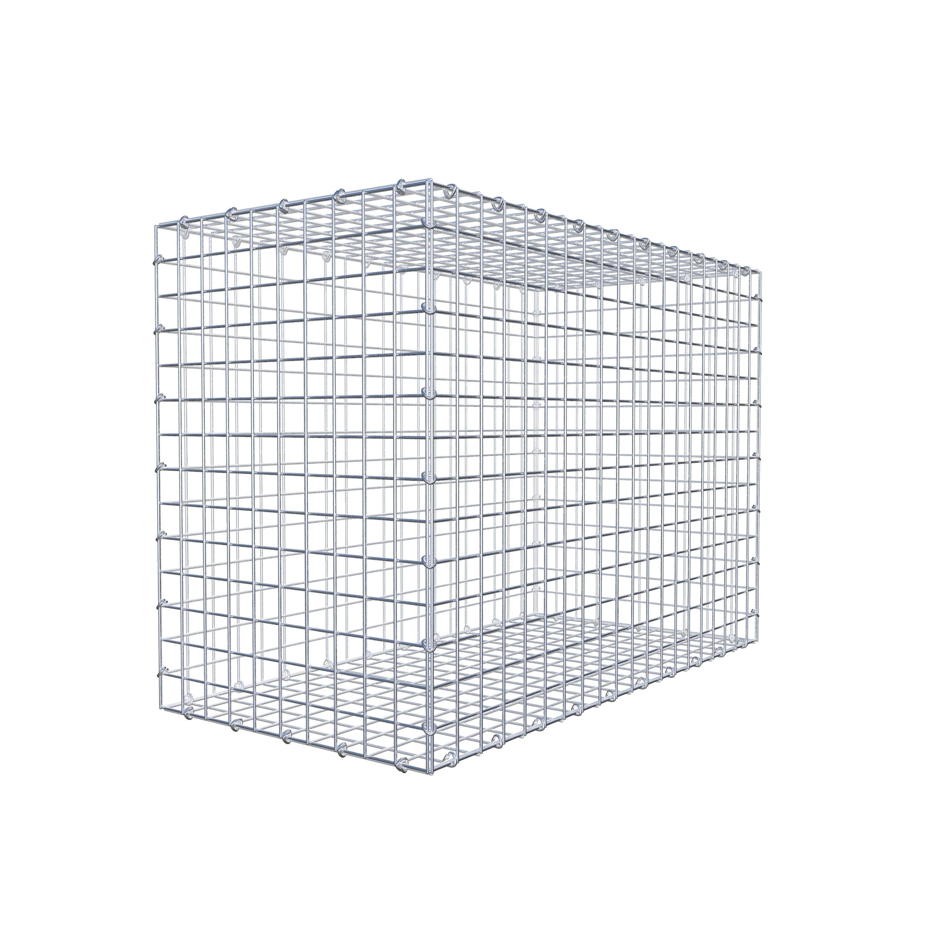 Gabion 100 cm x 70 cm x 50 cm (L x H x D), mesh size 5 cm x 5 cm, C-ring