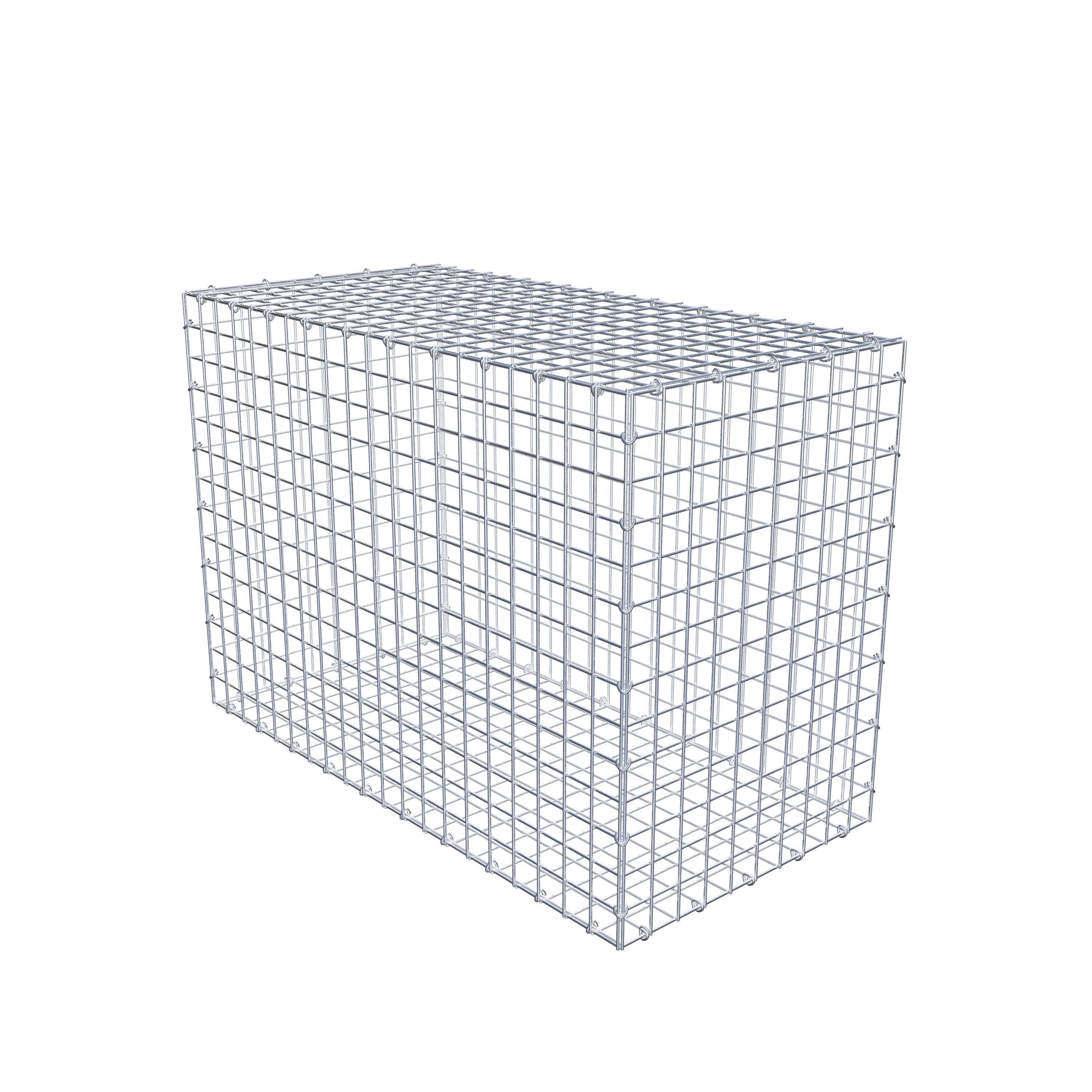 Gabion 100 cm x 70 cm x 50 cm (L x H x D), mesh size 5 cm x 5 cm, C-ring