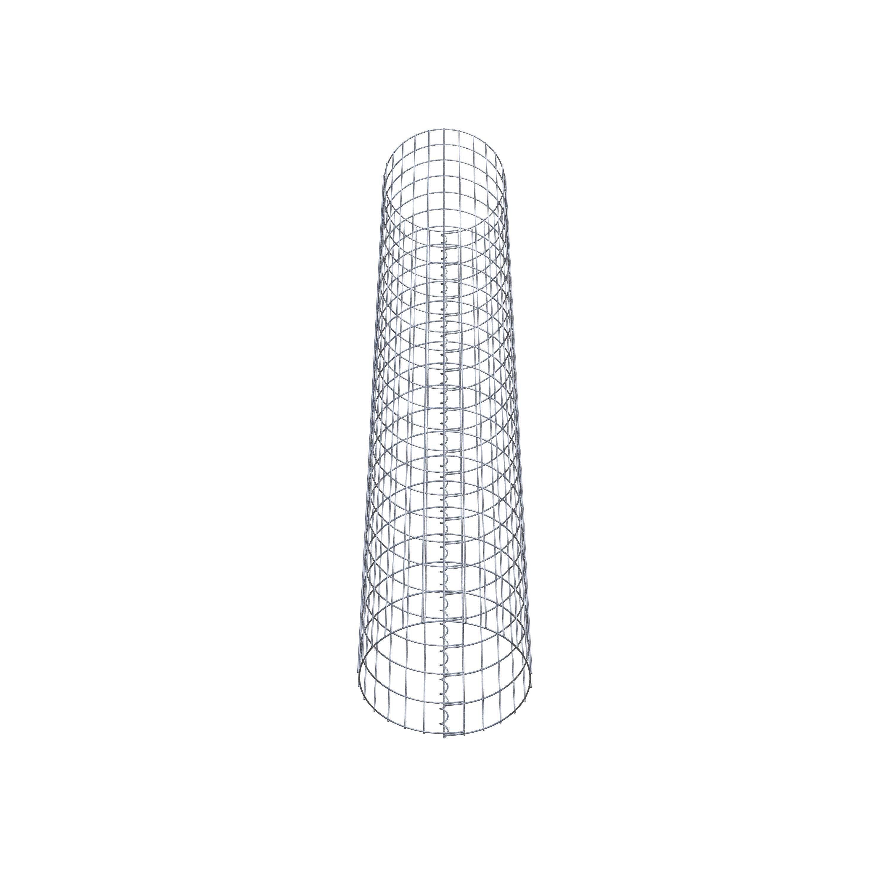 Colonne de gabion diamètre 42 cm, MW 5 x 10 cm rond