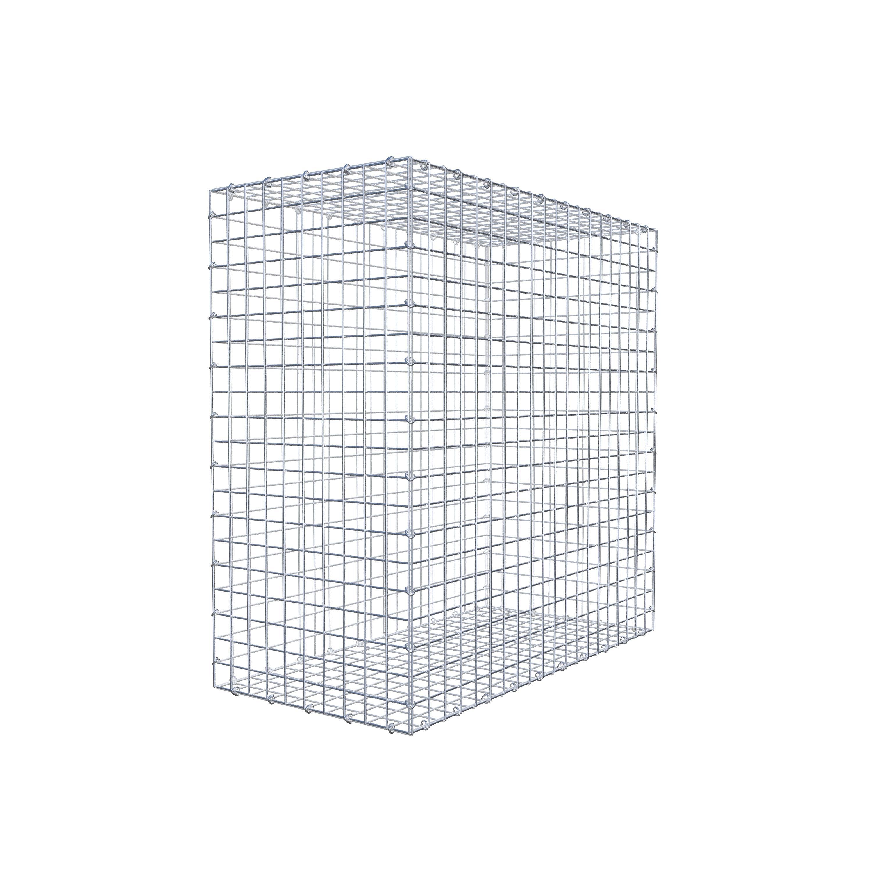 Gabion 100 cm x 100 cm x 50 cm (L x H x D), maskestørrelse 5 cm x 5 cm, C-ring