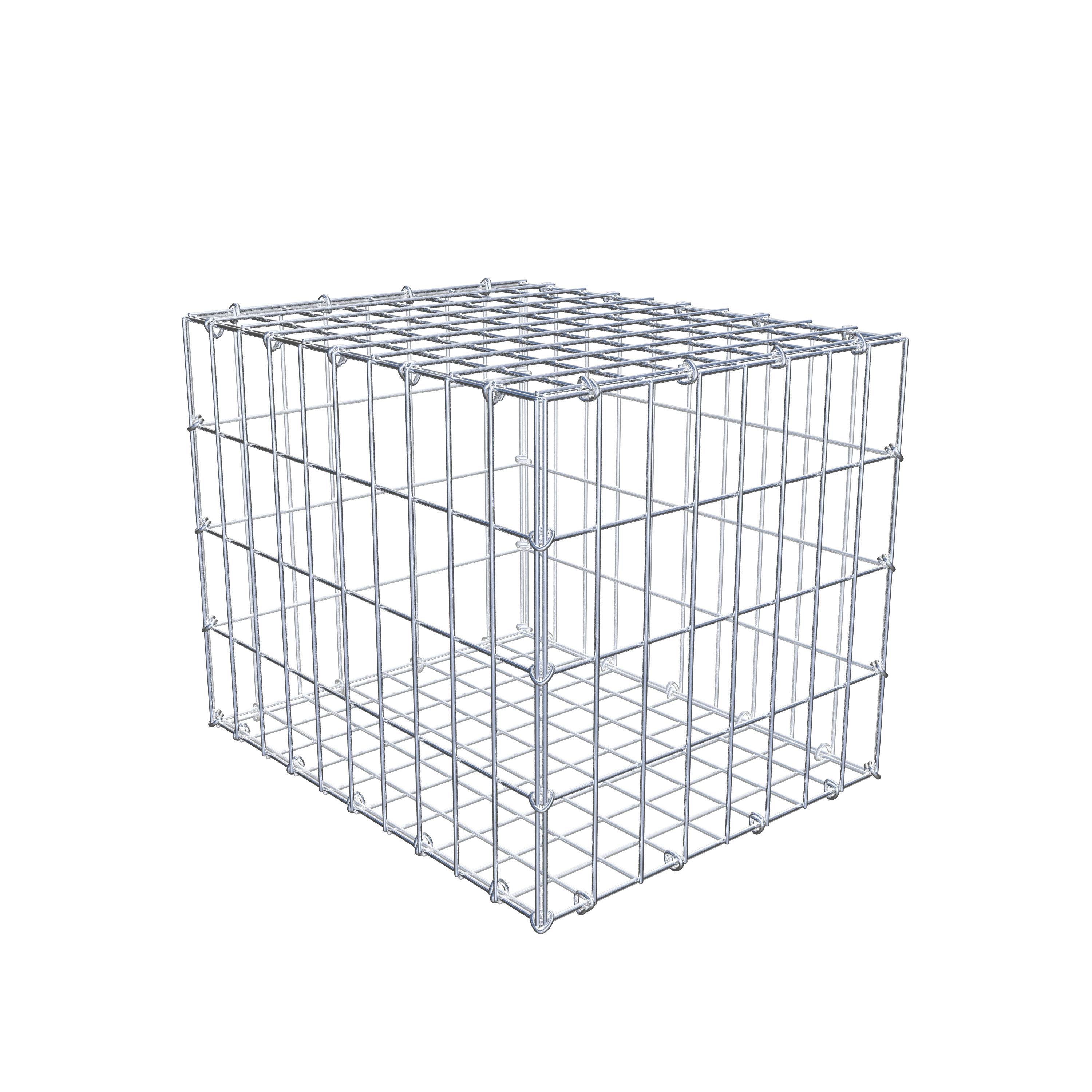 Gabion 50 cm x 40 cm x 40 cm (L x H x D), maskstorlek 5 cm x 10 cm, C-ring