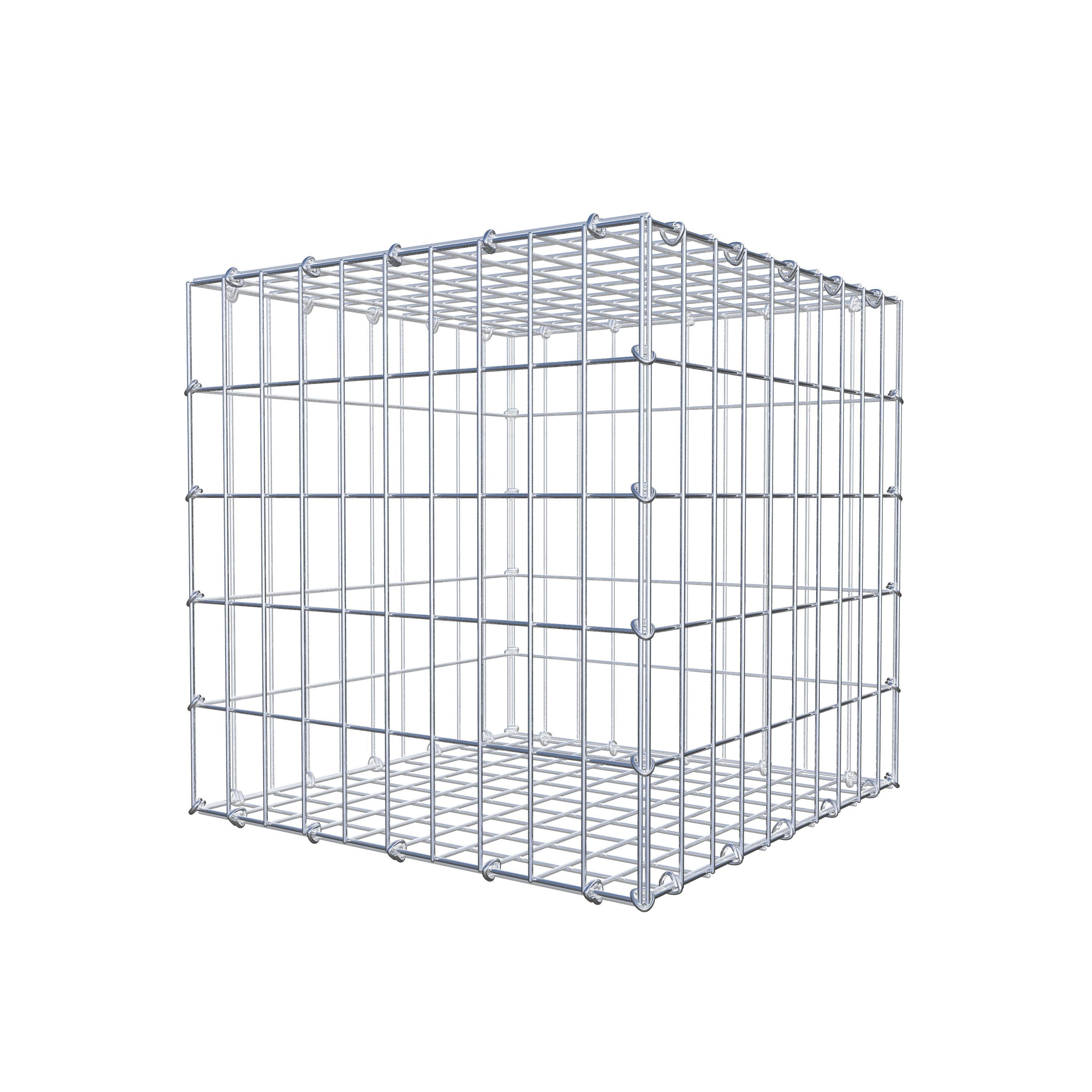 Gabion 50 cm x 50 cm x 50 cm (L x H x D), maskstorlek 5 cm x 10 cm, C-ring