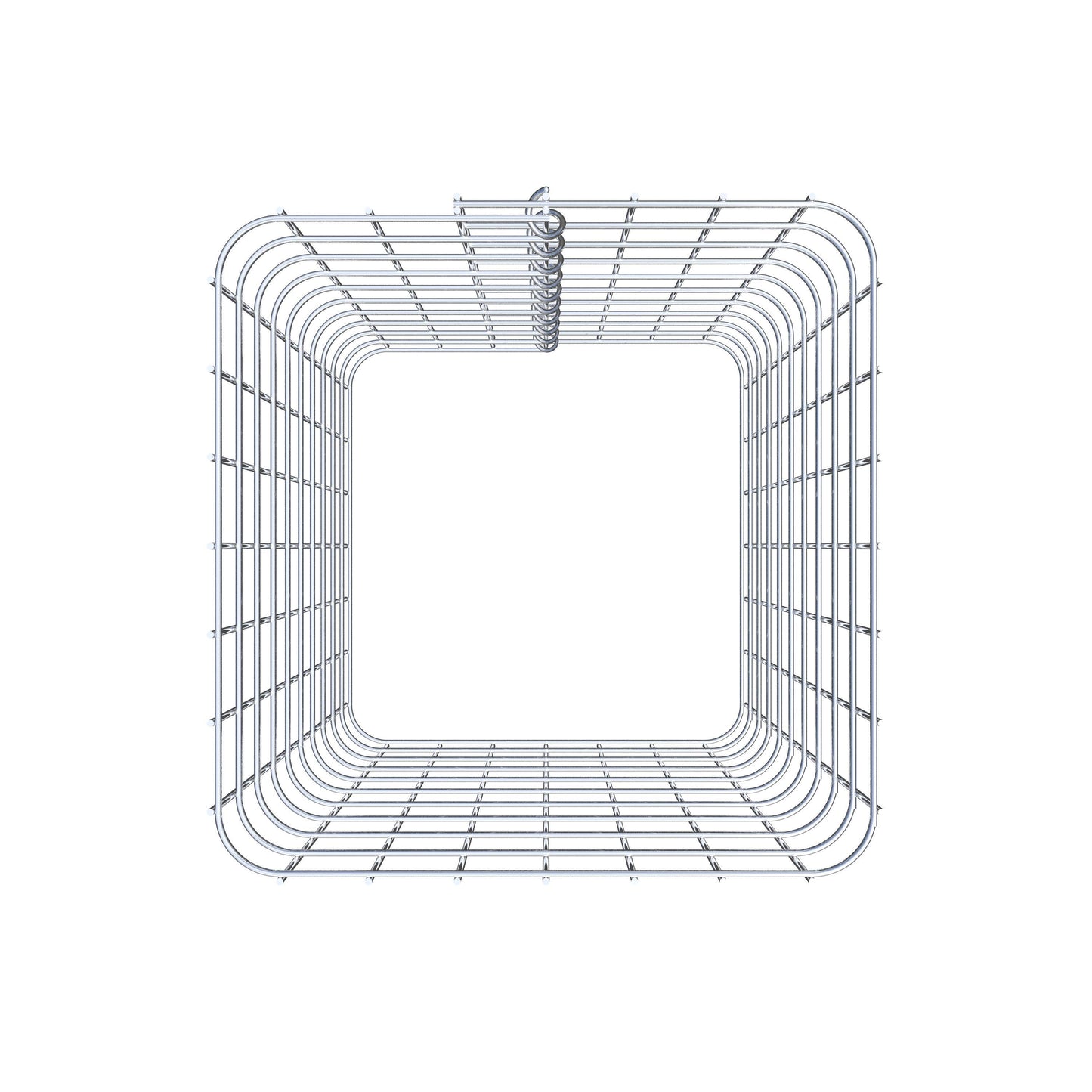 Schanskorfzuil 42 x 42 cm MW 5 x 5 cm vierkant