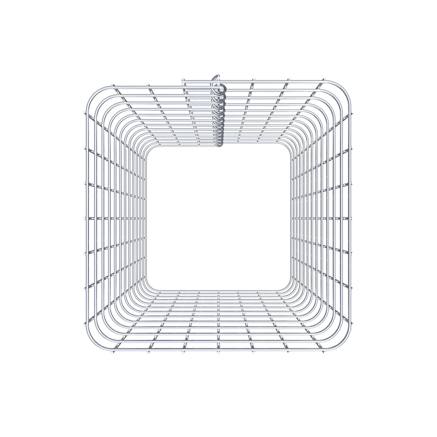 Schanskorfzuil 42 x 42 cm MW 5 x 5 cm vierkant