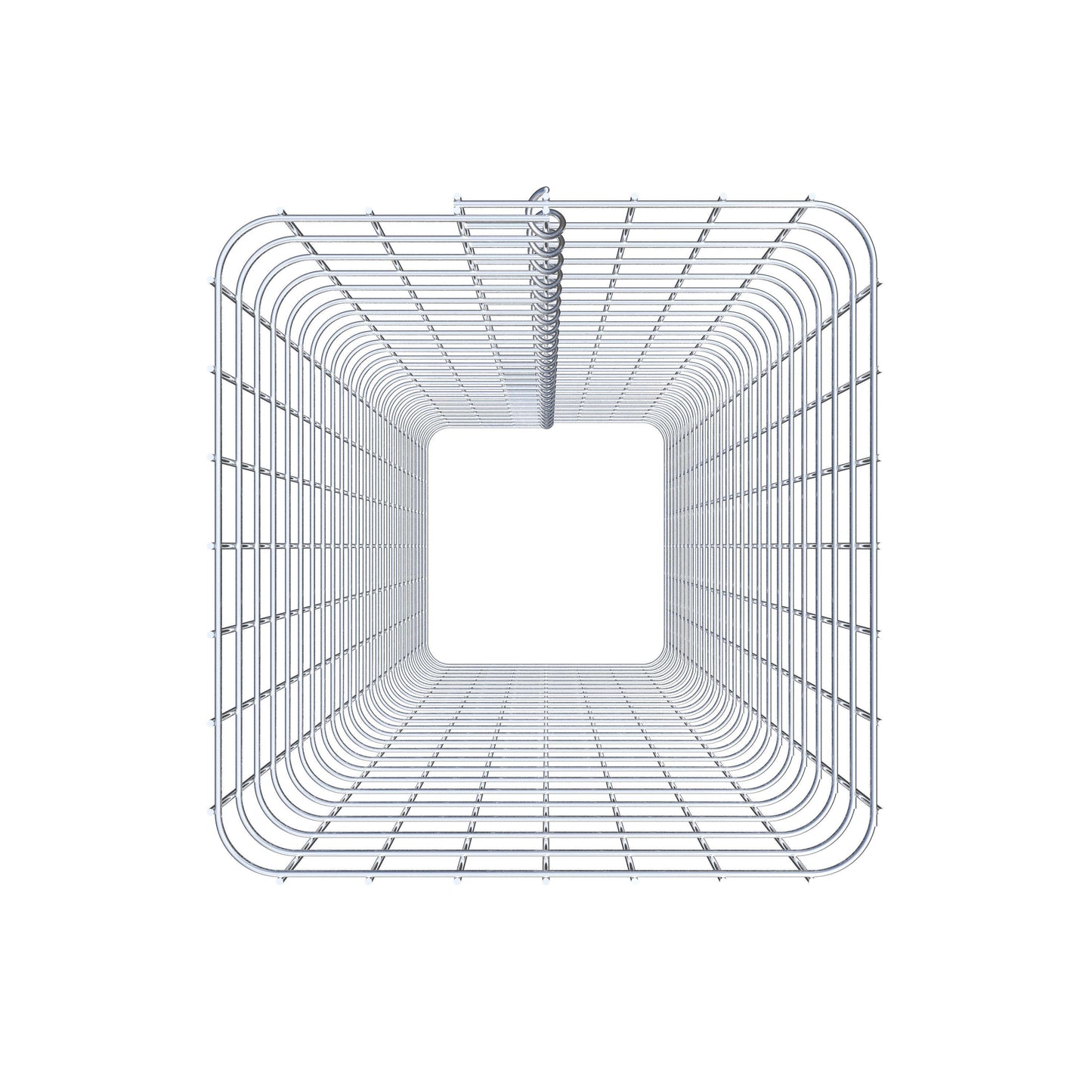 Schanskorfzuil 42 x 42 cm MW 5 x 5 cm vierkant
