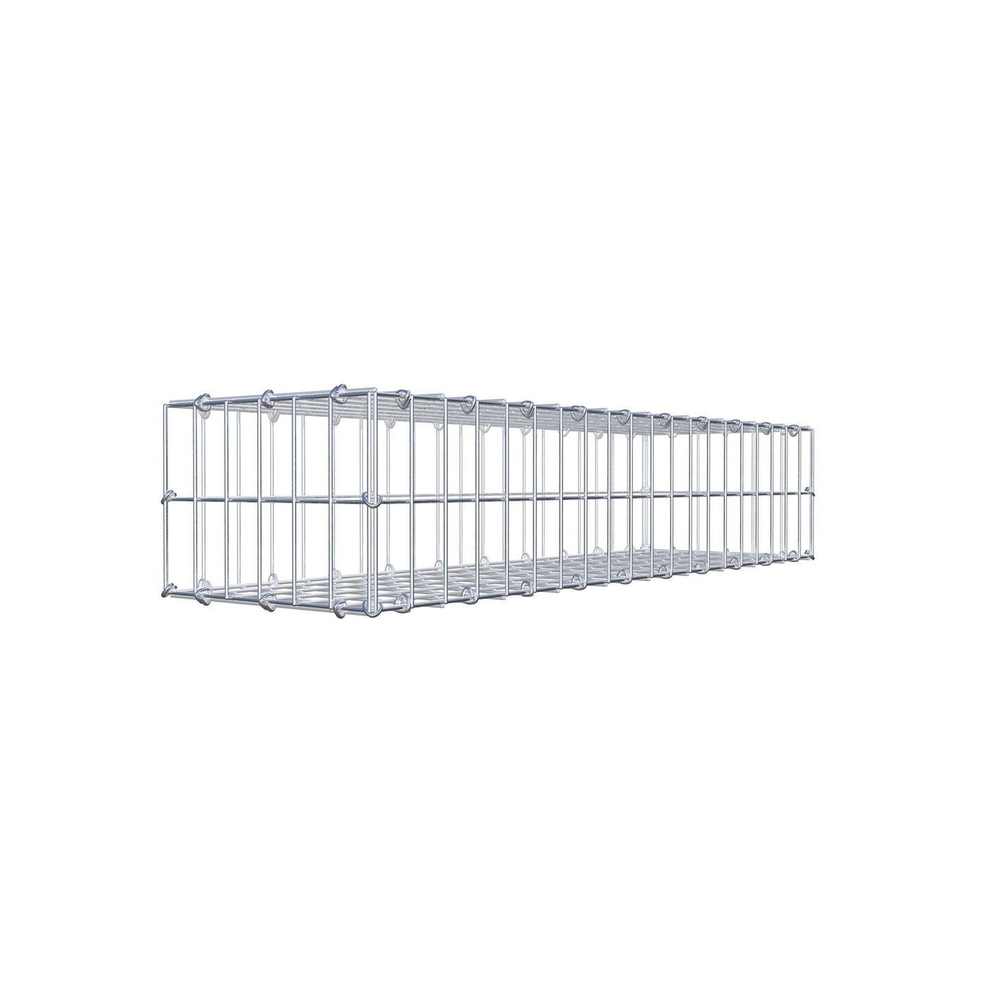 Schanskorf 100 cm x 20 cm x 30 cm (L x H x D), maaswijdte 5 cm x 10 cm, C-ring