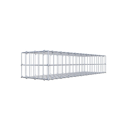 Schanskorf 100 cm x 20 cm x 30 cm (L x H x D), maaswijdte 5 cm x 10 cm, C-ring