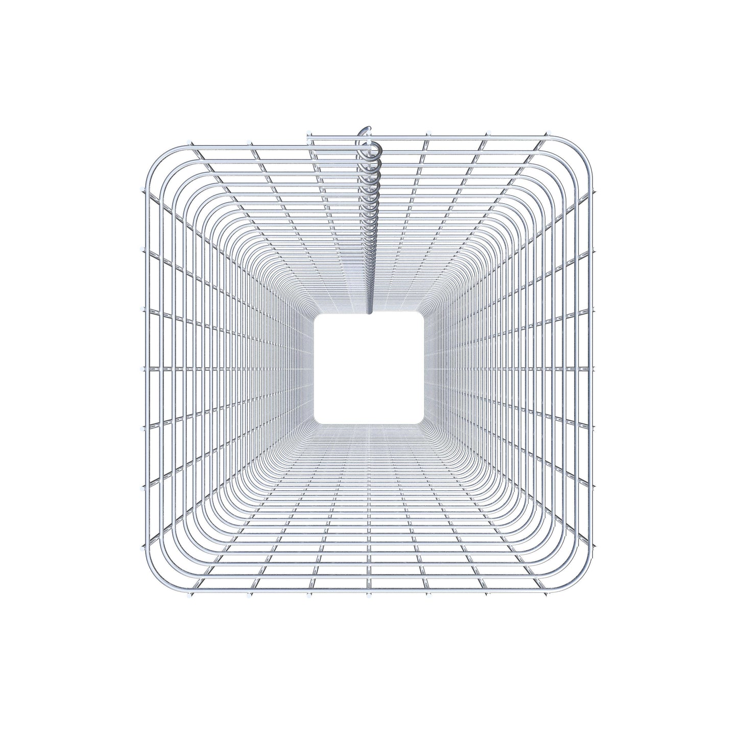 Schanskorfzuil 42 x 42 cm MW 5 x 5 cm vierkant