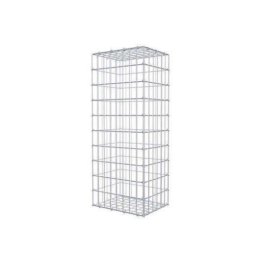 Gabion 100 cm x 30 cm x 40 cm (L x H x P), mailles 5 cm x 10 cm, anneau en C