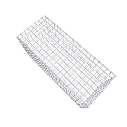 Gabion 100 cm x 50 cm x 40 cm (L x H x P), mailles 5 cm x 10 cm, anneau en C