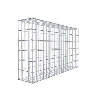 Gabião 100 cm x 60 cm x 20 cm (C x A x P), malhagem 5 cm x 10 cm, anel C