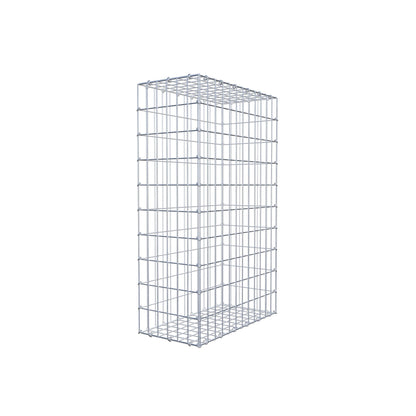 Gabion 100 cm x 60 cm x 30 cm (L x H x D), maskstorlek 5 cm x 10 cm, C-ring