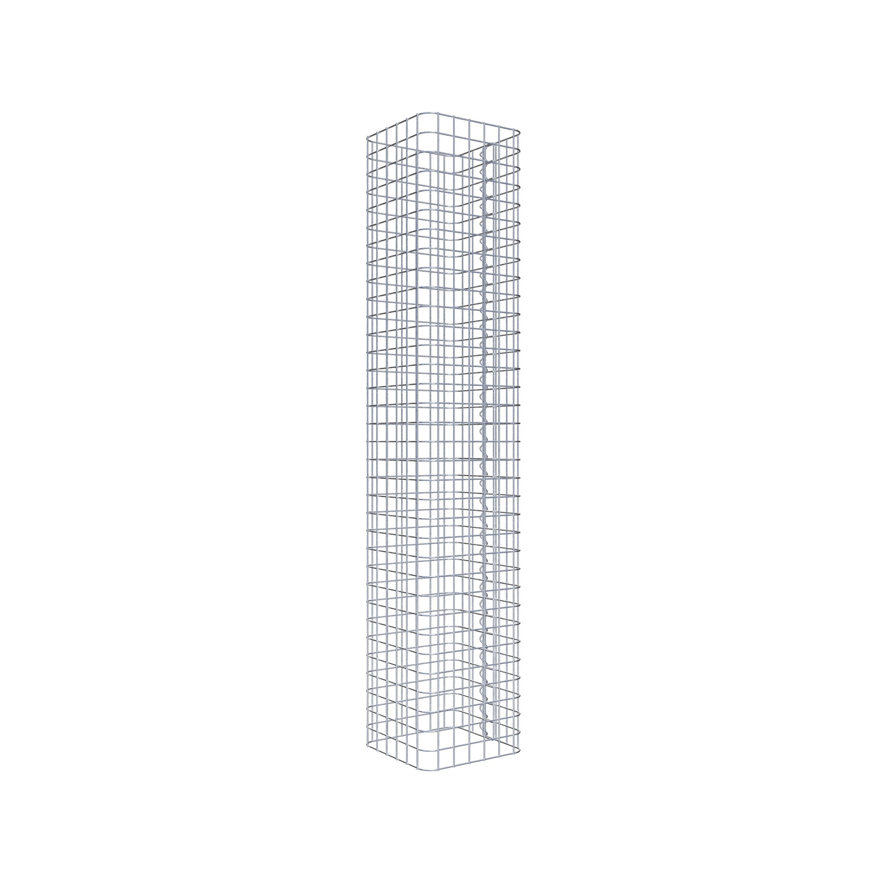 Colonne de gabion 32 x 32 cm MW 5 x 5 cm carré