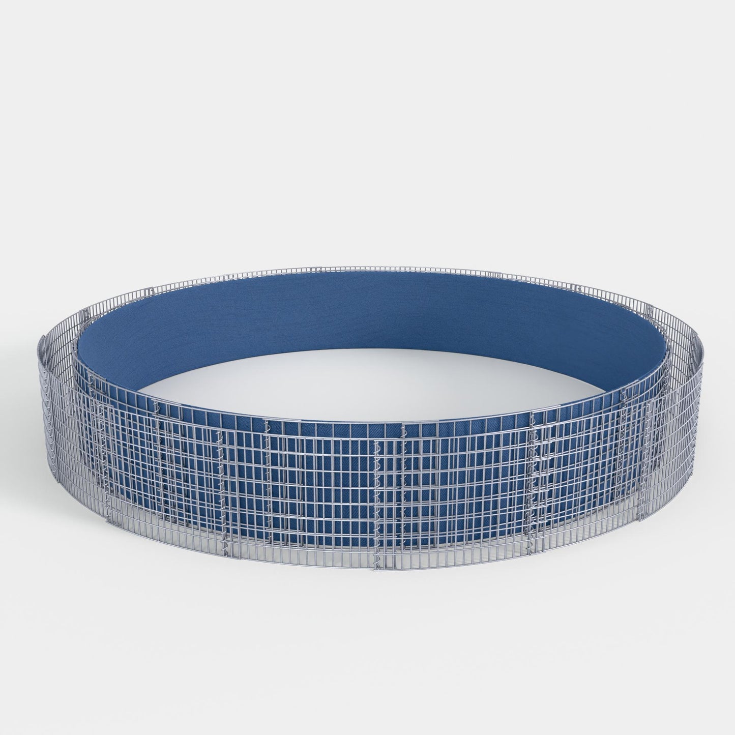 Hochbeet rund, Außendurchmesser 502 cm, Höhe 50 cm, Maschenweite 5 x 10 cm, Wandstärke 15 cm