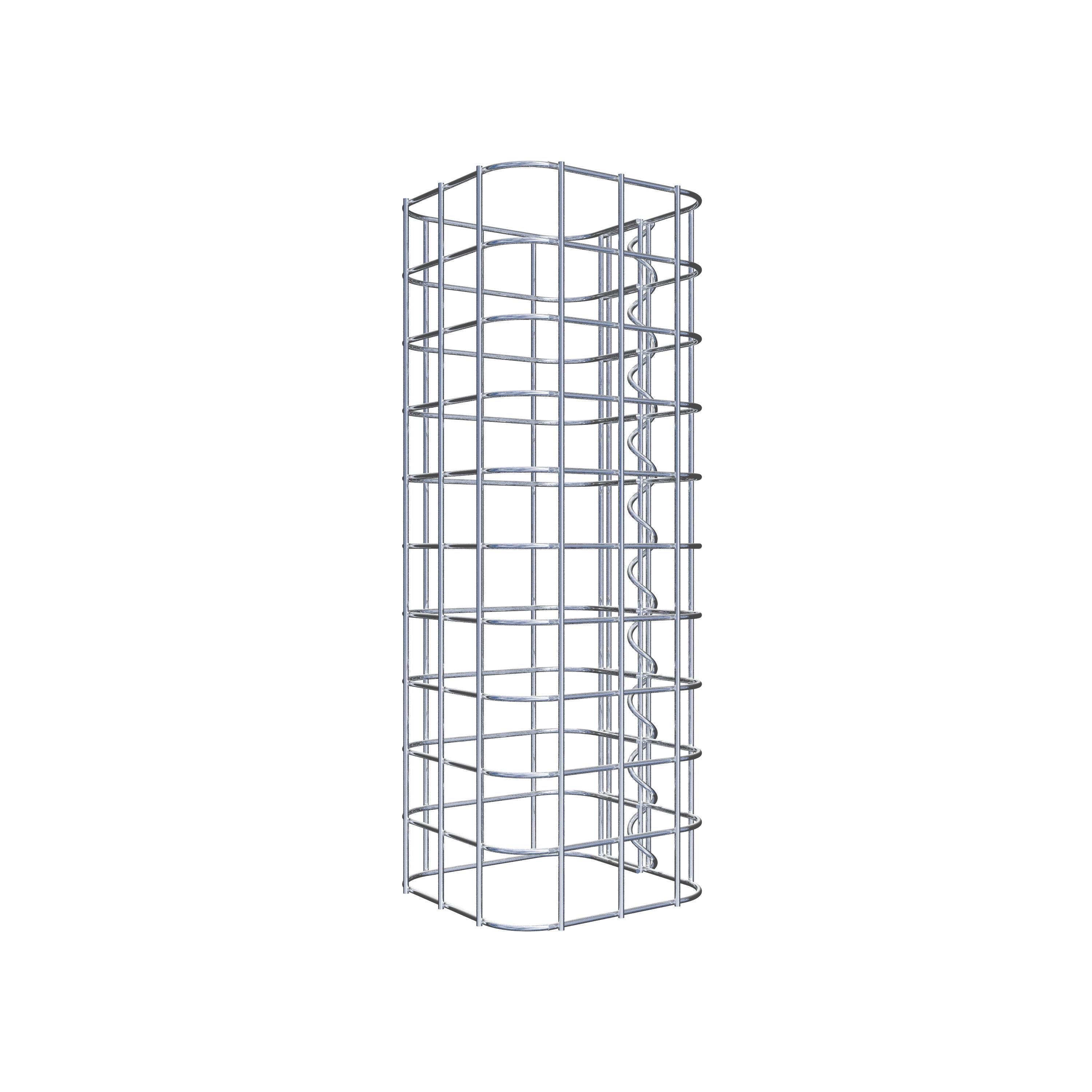 Colonne de gabion 17 x 17 cm, MW 5 x 5 cm carré