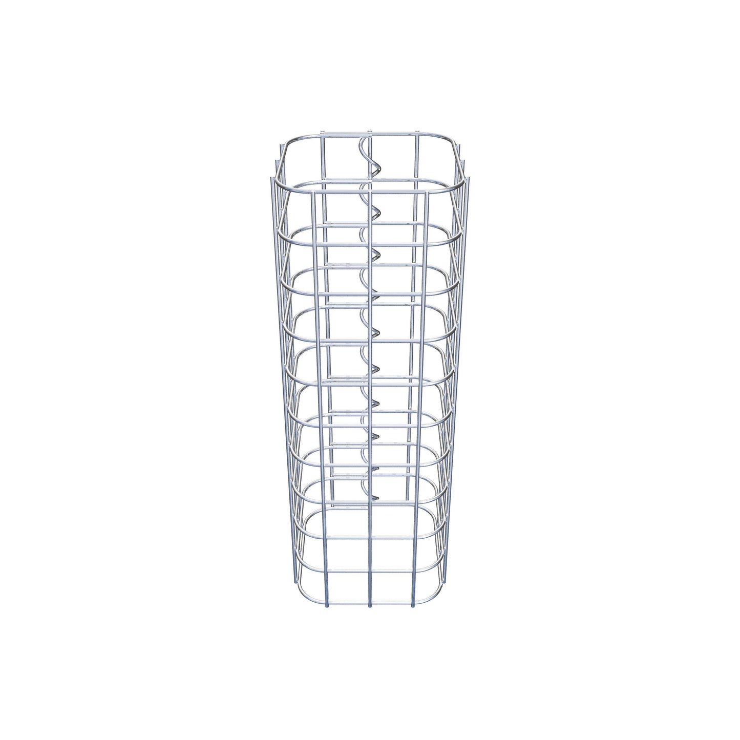 Schanskorfzuil 17 x 17 cm, MW 5 x 5 cm vierkant