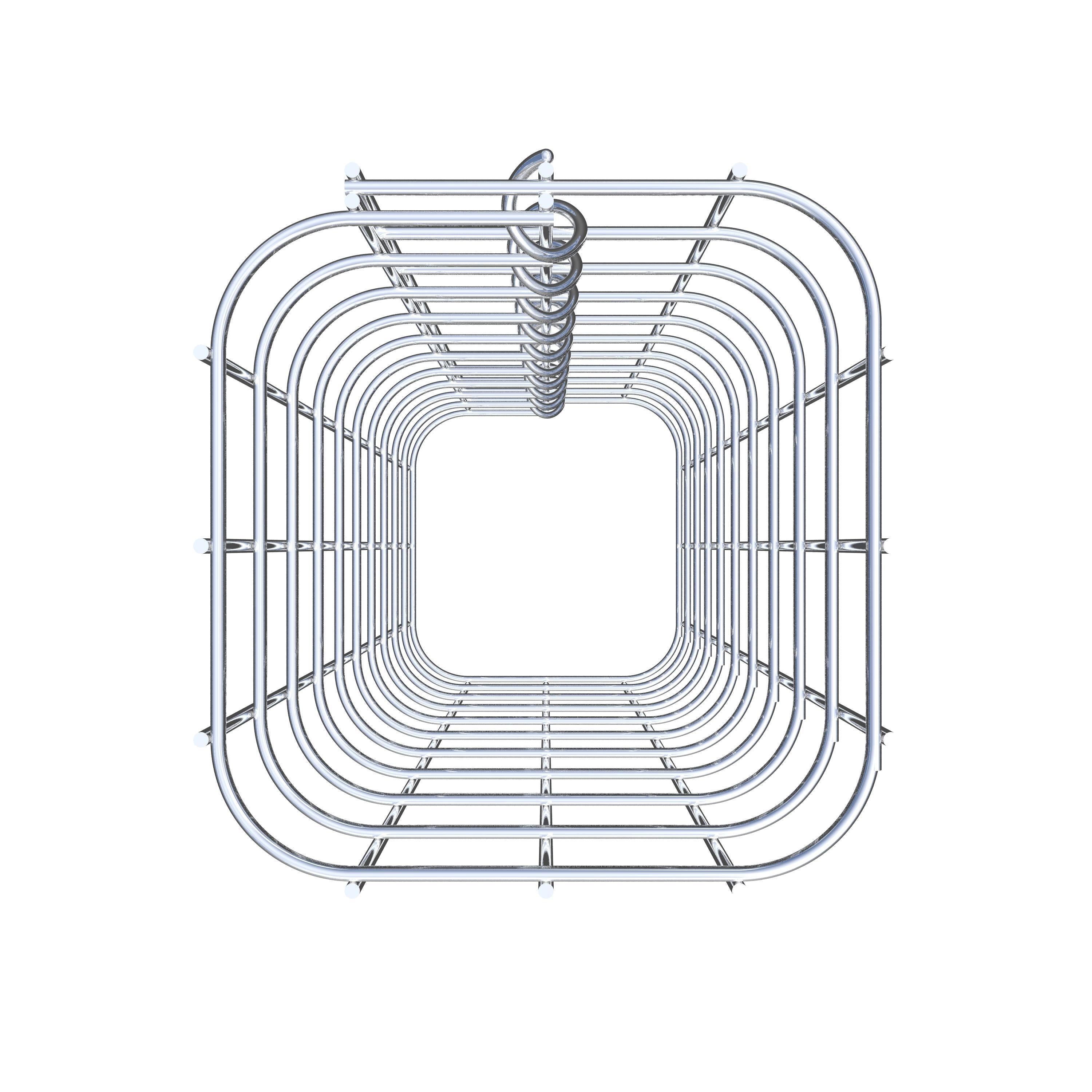 Gabionsøjle 17 x 17 cm, MW 5 x 5 cm kvadratisk