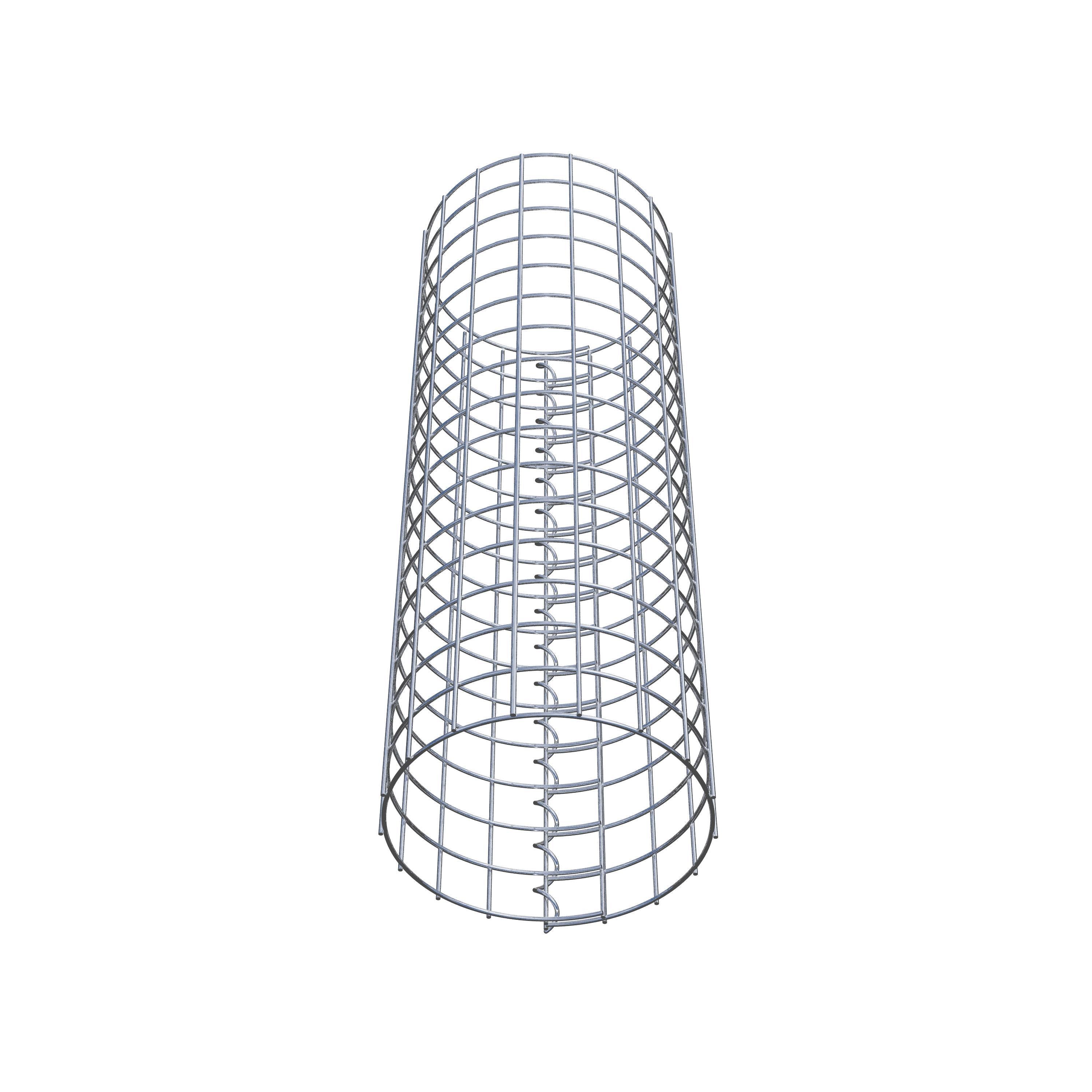 Schanskorf kolom diameter 27 cm MW 5 x 5 cm rond