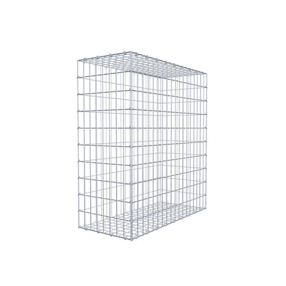 Gabion 100 cm x 90 cm x 40 cm (L x H x P), mailles 5 cm x 10 cm, anneau en C