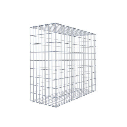 Gabion 100 cm x 90 cm x 40 cm (L x H x P), mailles 5 cm x 10 cm, anneau en C