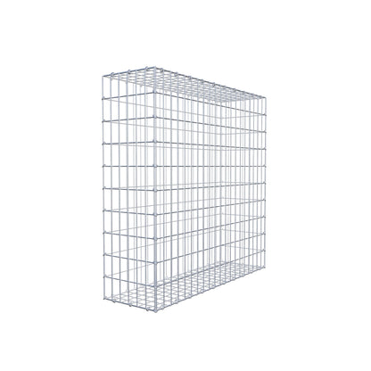 Gabion 100 cm x 100 cm x 30 cm (L x H x D), maskstorlek 5 cm x 10 cm, C-ring