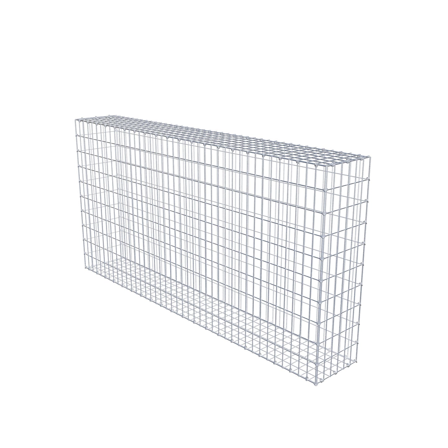 Gabion 200 cm x 100 cm x 30 cm (L x H x D), maskestørrelse 5 cm x 10 cm, C-ring