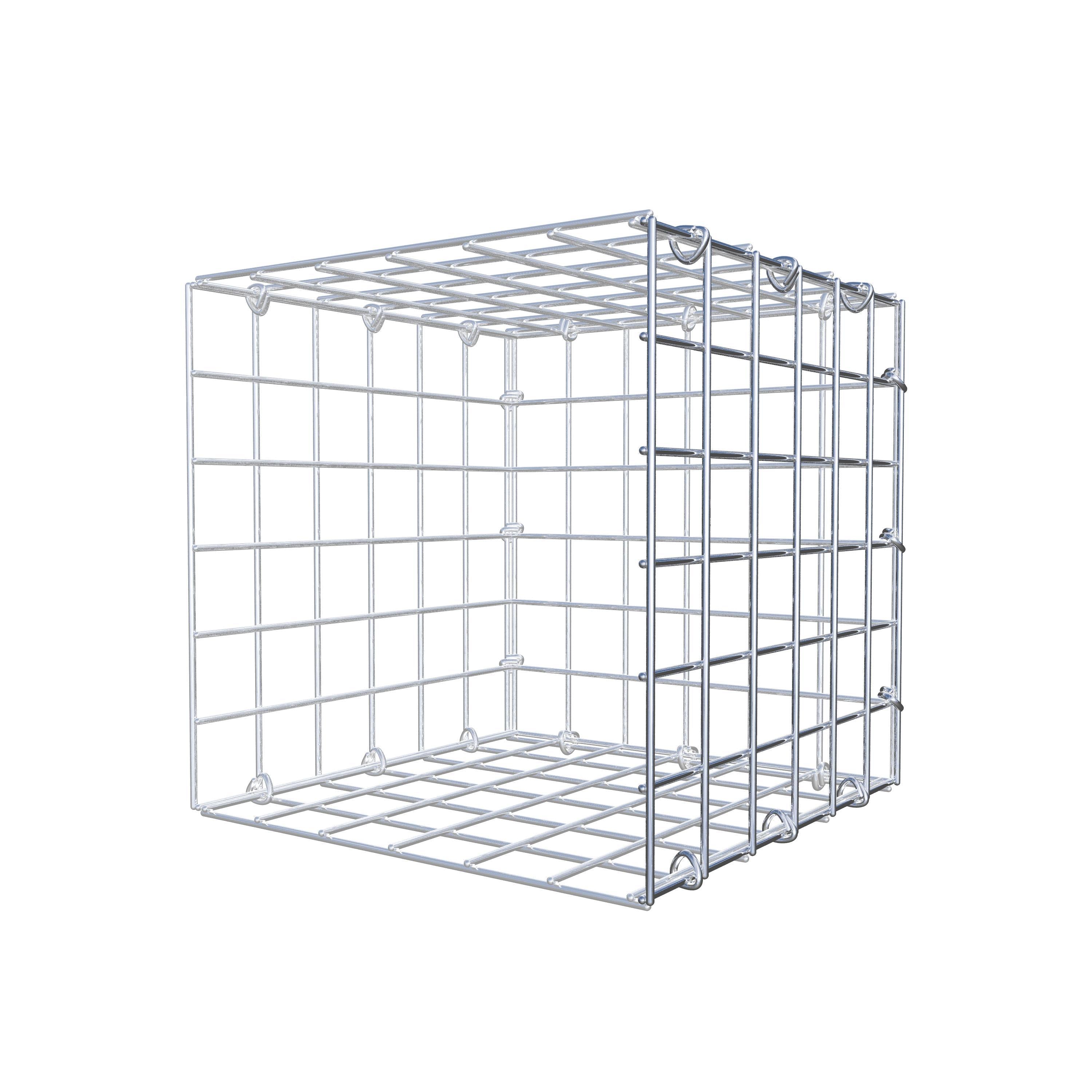 Extra gabion typ 2 30 cm x 30 cm x 30 cm (L x H x D), maskstorlek 5 cm x 5 cm, C-ring