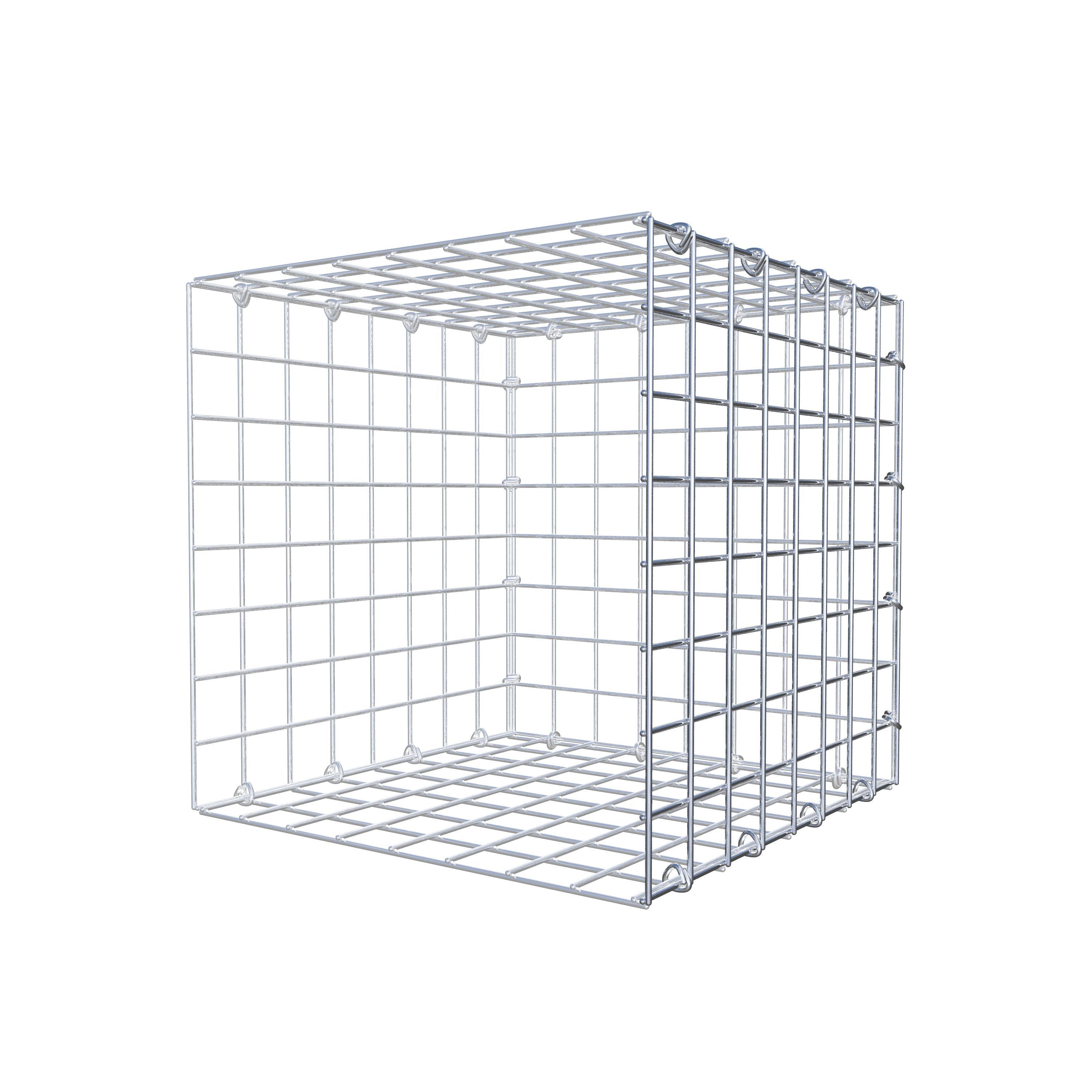 Extra gabion typ 2 40 cm x 40 cm x 40 cm (L x H x D), maskstorlek 5 cm x 5 cm, C-ring