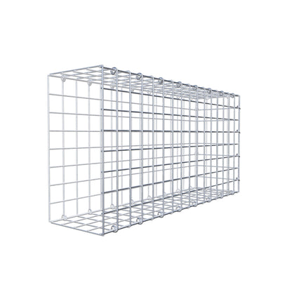 Mounted gabion type 2 80 cm x 40 cm x 20 cm (L x H x D), mesh size 5 cm x 5 cm, C-ring