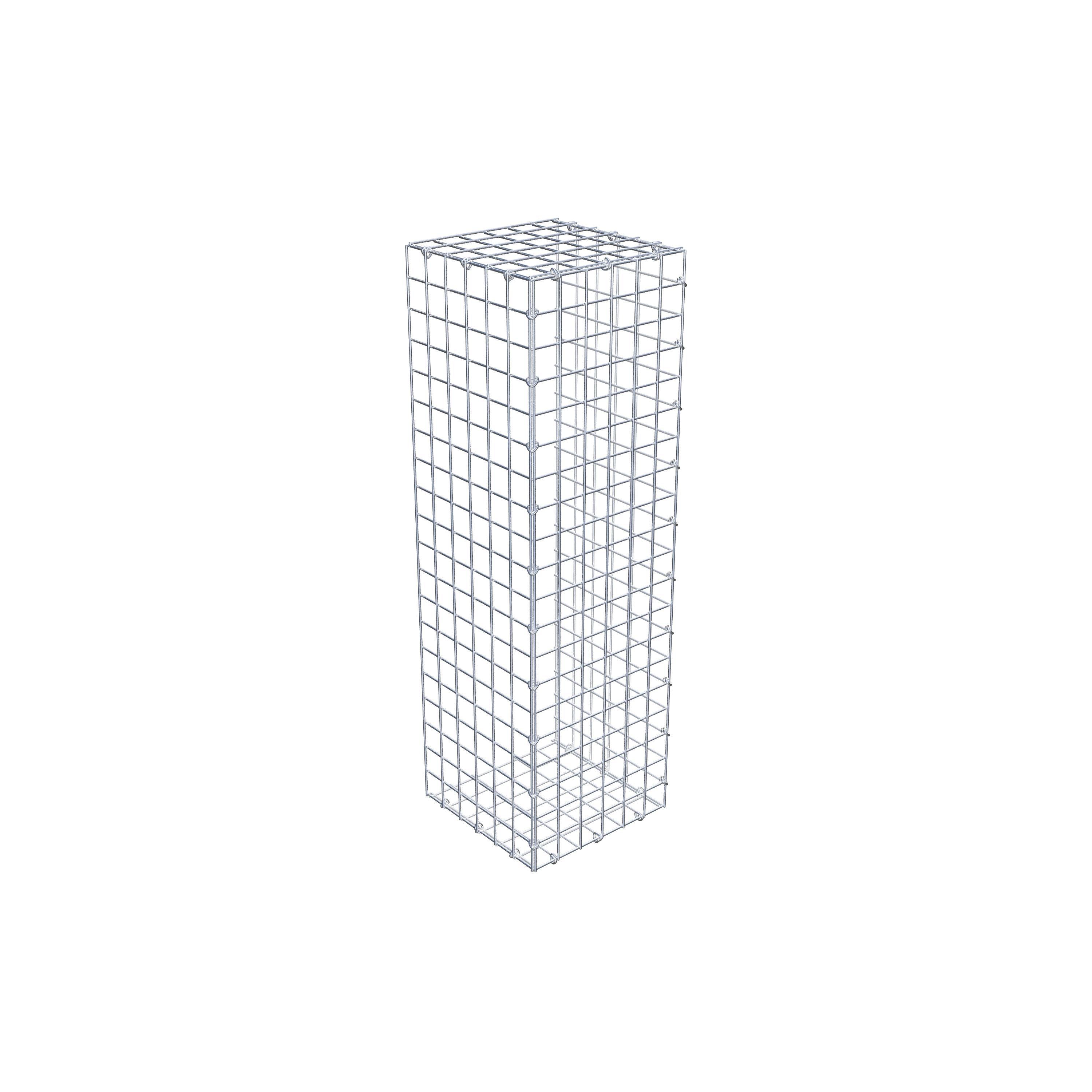 Extra gabion typ 2 100 cm x 30 cm x 30 cm (L x H x D), maskstorlek 5 cm x 5 cm, C-ring