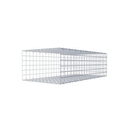 Gabião Tipo 2 100 cm x 30 cm x 50 cm (C x A x P), malhagem 5 cm x 5 cm, anel C
