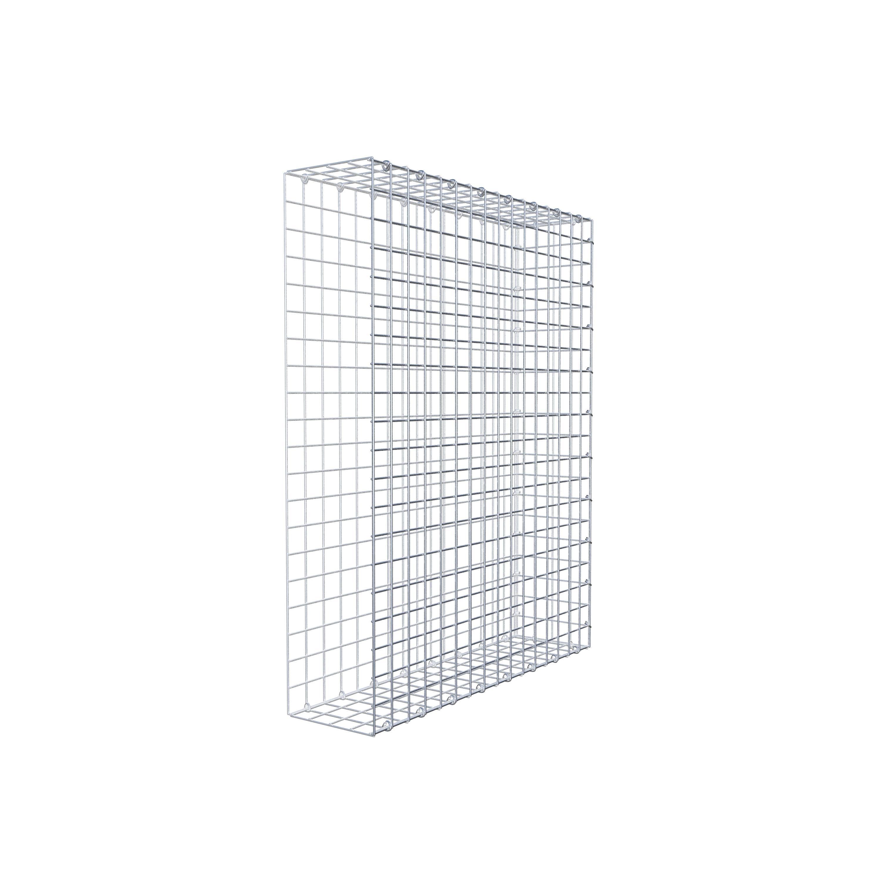 Fourche rapportée type 2 100 cm x 80 cm x 20 cm (L x H x P), mailles 5 cm x 5 cm, anneau C