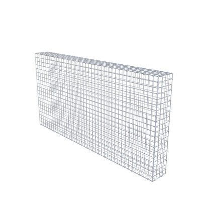 Monteret gabion type 2 200 cm x 100 cm x 20 cm (L x H x D), maskestørrelse 5 cm x 5 cm, C-ring