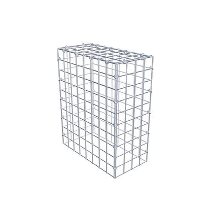 Gabião Tipo 3 50 cm x 40 cm x 20 cm (C x A x P), malhagem 5 cm x 5 cm, anel C